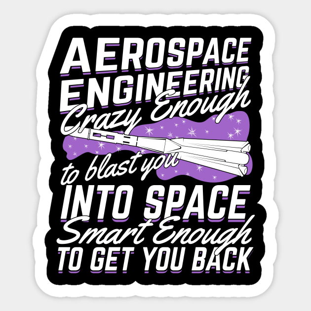 Funny Aerospace Engineering Engineer Gift Sticker by Dolde08